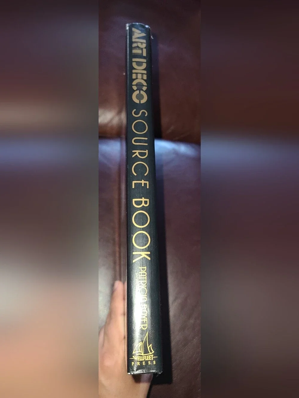 Art Deco Source Book Patricia Bayer 1988 Hardcover First Edition Dust Jacket VG